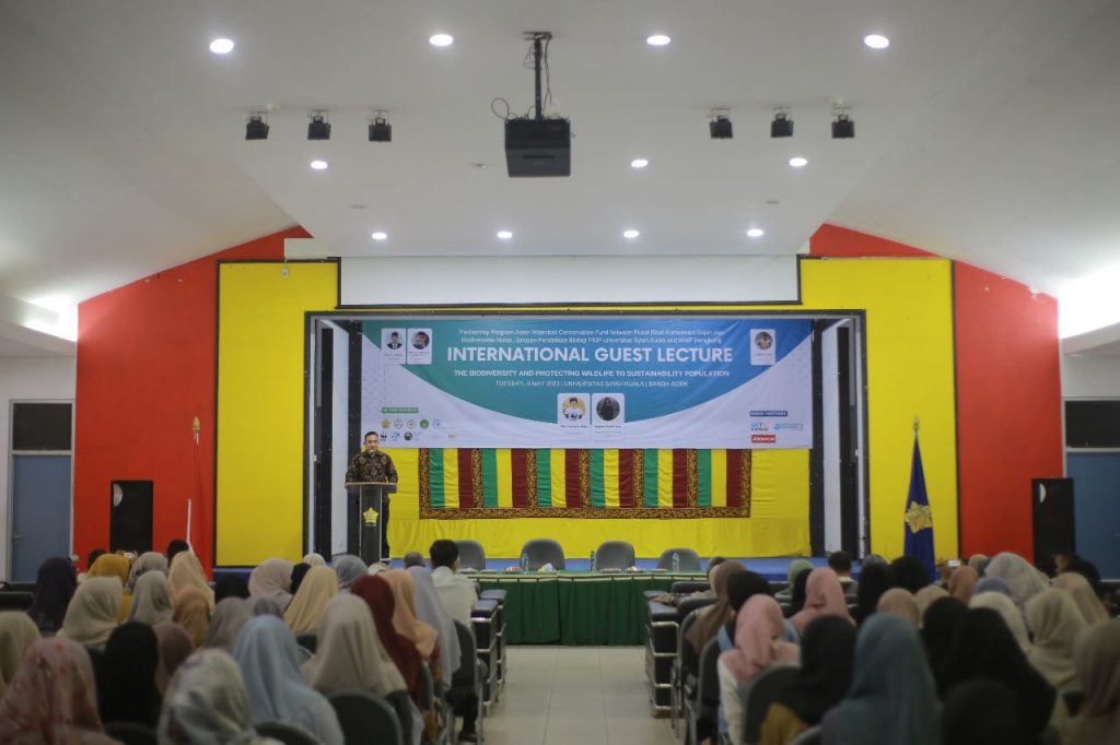 PKGB USK Sukses Selenggarakan Kuliah Tamu Internasional dan Ancaman terhadap Populasi Burung Air