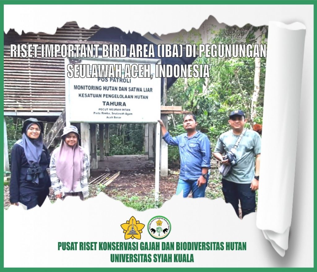 Riset Important Bird Area (IBA) di Pegunungan Seulawah Aceh, Indonesia